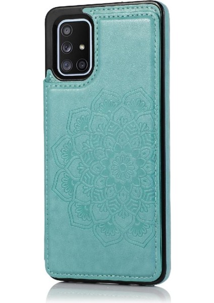 Samsung Galaxy A71 5g Flip Darbeye Pu Için Kart Tutucu Kılıf ile Cüzdan (Yurt Dışından)