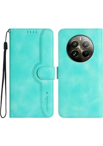 Realme 12 Artı Kılıf Cüzdan Premium Pu Dahili Mıknatıs Kapak ile Uyumlu (Yurt Dışından)