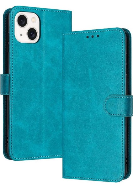 Toka Saf Kart Yuvası ile IPhone 13 Mini Pu Deri Için Flip Case (Yurt Dışından)