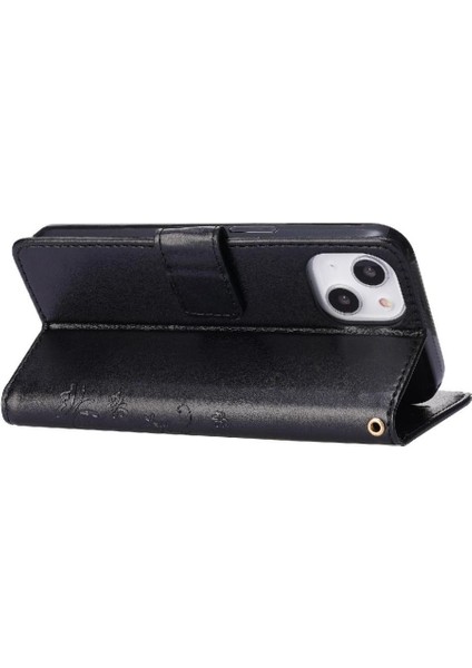 IPhone 15 Için Pu Deri Kickstand Durumda Kart Tutucu Manyetik Kapatma (Yurt Dışından) fiyatları