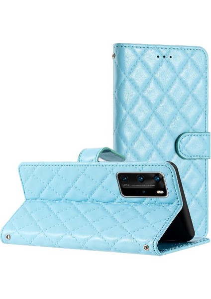 Manyi Mall Huawei P40 Pro Pu Deri Cüzdan Kickstand Manyetik Folio Için Flip Case (Yurt Dışından)