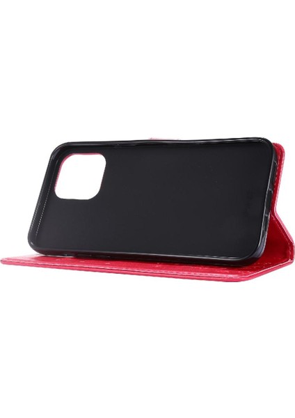 IPhone 14 Için Filp Durumda Manyetik Kapatma Kart Tutucu Pu Deri Bilek (Yurt Dışından) modelleri