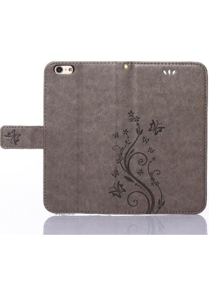 IPhone 6 Için Filp Durumda Artı Pu Deri Kart Tutucu Kickstand Manyetik (Yurt Dışından)