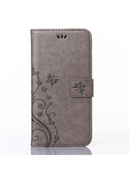 IPhone 6 Için Filp Durumda Artı Pu Deri Kart Tutucu Kickstand Manyetik (Yurt Dışından)