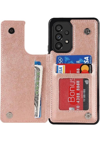 Samsung Galaxy A72 5g Pu Deri Flip Için Kart Tutucu Kılıf ile Cüzdan (Yurt Dışından) modelleri