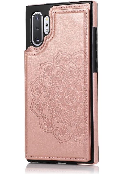 Samsung Galaxy Not 10 Için Kart Tutucu Kılıf ile Cüzdan Flip Darbeye Pu (Yurt Dışından)