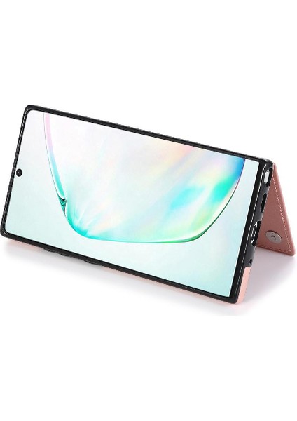 Samsung Galaxy Not 10 Için Kart Tutucu Kılıf ile Cüzdan Flip Darbeye Pu (Yurt Dışından)