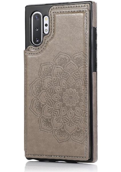 Samsung Galaxy Not 10 Için Kart Tutucu Kılıf ile Cüzdan Flip Darbeye Pu (Yurt Dışından)