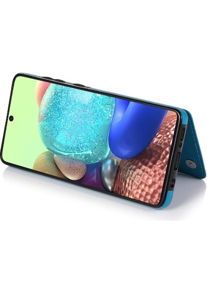 Samsung Galaxy S10 Lite Desen Çiçek Pu Için Kart Tutucu Kılıf ile Cüzdan (Yurt Dışından)