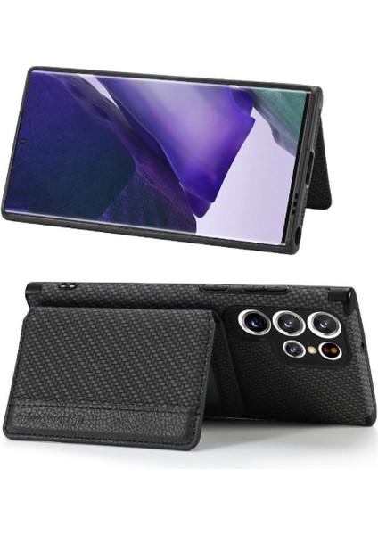 Samsung Galaxy S22 Ultra Manyetik Kart Tutucu Komple Kamera Için Kılıf (Yurt Dışından) modelleri