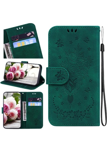 Infinix Not Için Kılıf 40 Pro 4g/5g Kabartma Gül Çiçekler Cüzdan Kılıf Flip Pu (Yurt Dışından) fırsatları