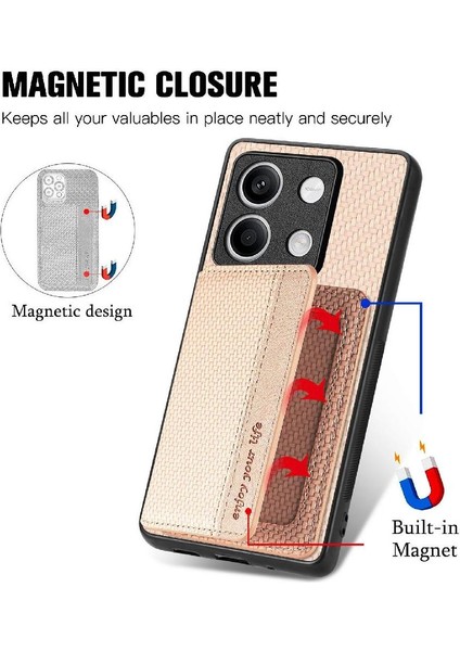 Xiaomi Redmi Için Not 13 5g Komple Kamera Güvenlik Manyetik Kart Rfıd (Yurt Dışından)