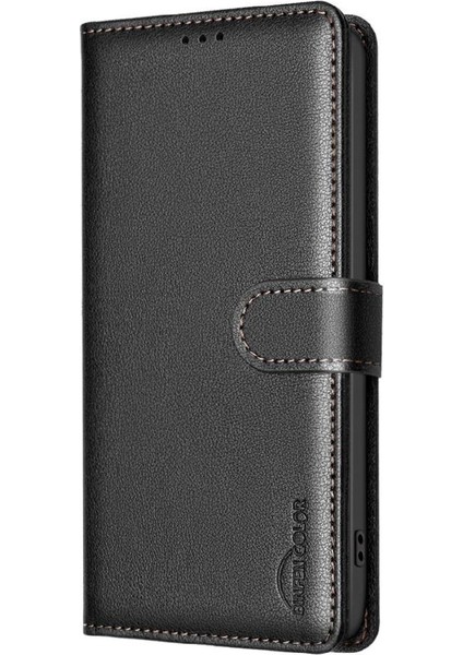 Oppo Oppo 11F 5g Rfıd Engelleme Kart Tutucu Kickstand Pu Için Flip Case (Yurt Dışından)