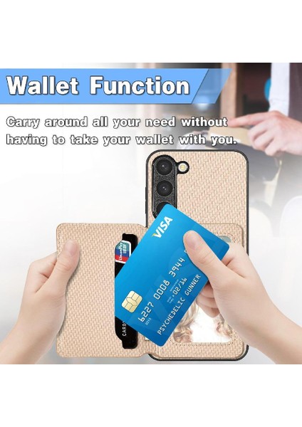 Samsung Galaxy S23 Manyetik Kart Tutucu Rfıd Engelleme Için Kılıf Komple (Yurt Dışından) indirimleri