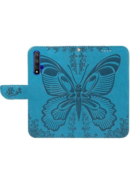 Kredi Kartı Yuvası ile Onur 20/20 Pro Yüksek Kalite Deri Için Flip Case (Yurt Dışından)