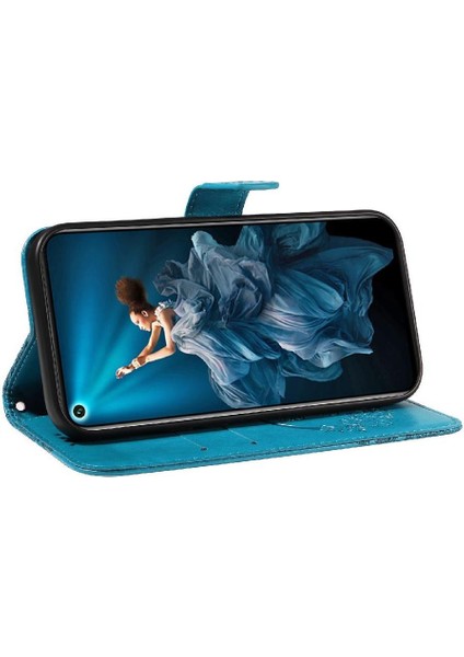 Kredi Kartı Yuvası ile Onur 20/20 Pro Yüksek Kalite Deri Için Flip Case (Yurt Dışından)