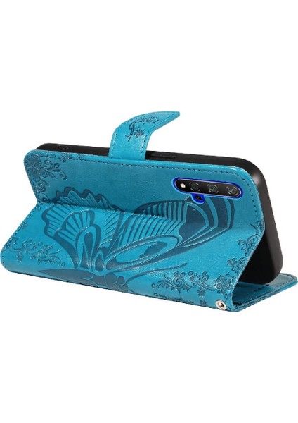 Kredi Kartı Yuvası ile Onur 20/20 Pro Yüksek Kalite Deri Için Flip Case (Yurt Dışından)