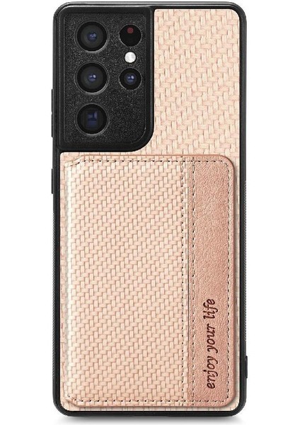 Samsung Galaxy S21 Ultra Manyetik Kart Tutucu Komple Kamera Için Kılıf (Yurt Dışından) fırsatları
