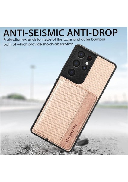 Samsung Galaxy S21 Ultra Manyetik Kart Tutucu Komple Kamera Için Kılıf (Yurt Dışından) indirimleri