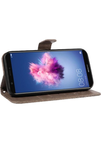 Huawei P Akıllı Yüksek Kaliteli Deri Ayrılabilir El Kayışı Için Flip Case (Yurt Dışından)