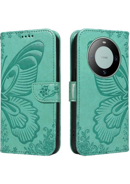 Kredi Kartı Yuvası ile Huawei Mate 60 Yüksek Kaliteli Deri Için Flip Case (Yurt Dışından)
