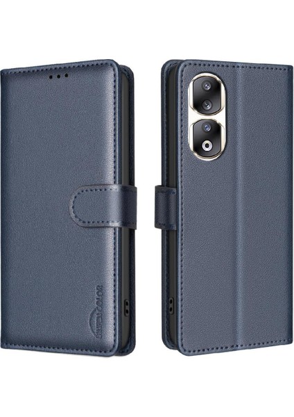 Onur 90 Pro Için Flip Case Pu Deri Cüzdan Manyetik Kart Tutucu Rfıd (Yurt Dışından)