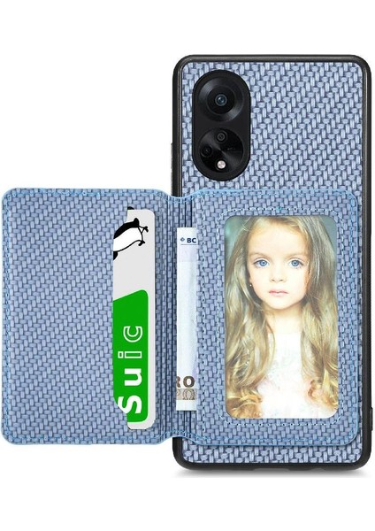 Oppo A98 Rfıd Engelleme Standı Fonksiyonu Için Kılıf Komple Kamera Güvenlik Kartı (Yurt Dışından)