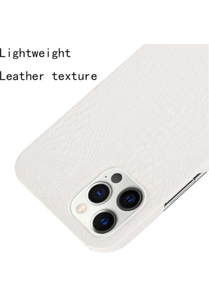 IPhone 12 Pro Max Anti Scratch Klasik Timsah Için Şık Klasik Kılıf (Yurt Dışından)