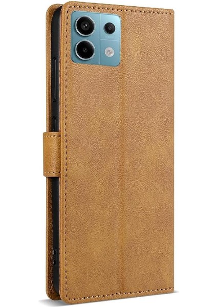 Xiaomi Redmi Not 13 Için Flip Case 5g Yan Cep Çift Katmanlı Koruma (Yurt Dışından)