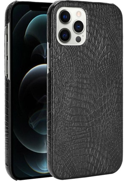 IPhone 12 Pro Max Anti Scratch Klasik Timsah Için Şık Klasik Kılıf (Yurt Dışından)