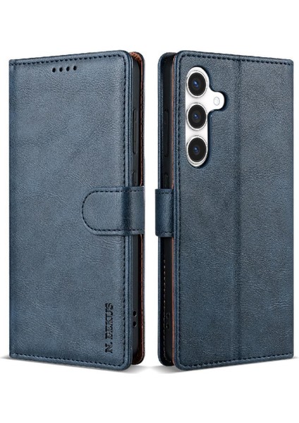 Samsung Galaxy A04S Için Flip Case Anti Kayma Manyetik Kapatma Çift Katmanlı (Yurt Dışından)