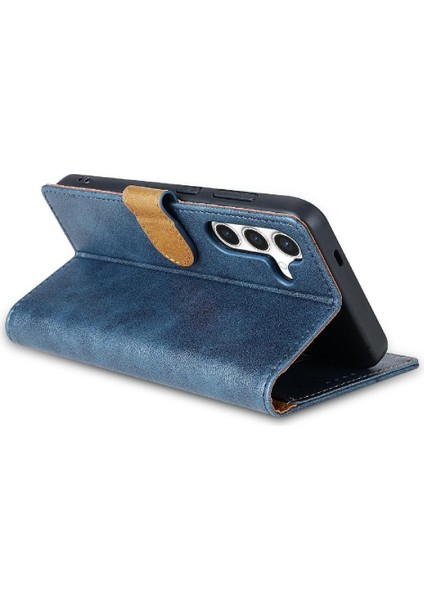 Samsung Galaxy A04S Için Flip Case Anti Kayma Manyetik Kapatma Çift Katmanlı (Yurt Dışından)