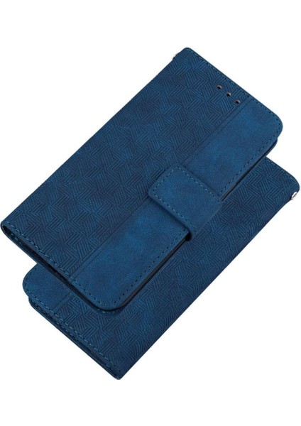 Oppo Oppo 12 Pro 5g Için Flip Case Premium Pu Deri Geometrik Kabartmalı (Yurt Dışından) fiyatları