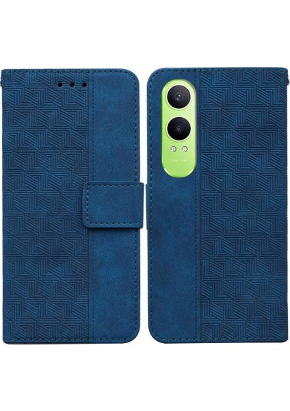Oneplus Nord Ce4 Lite 5g Kickstand Özelliği Için Flip Case Geometrik Cüzdan (Yurt Dışından)