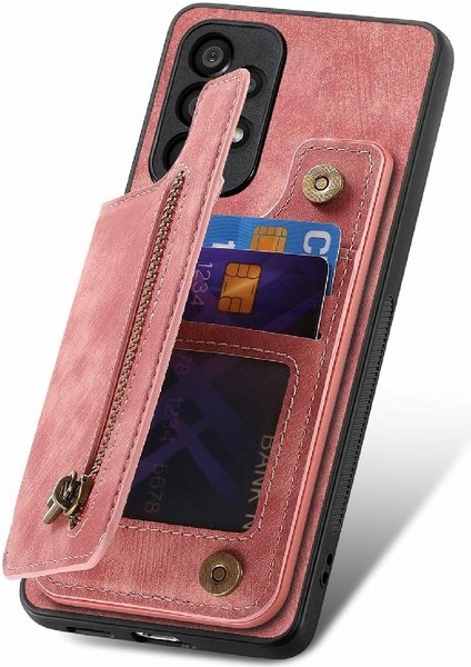 Samsung Galaxy A53 Için Kılıf Katlanabilir Arka Kapak Standı Fonksiyonu Vintage (Yurt Dışından)