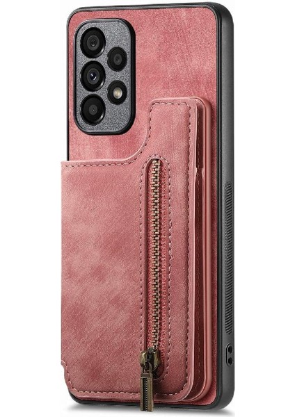 Samsung Galaxy A53 Için Kılıf Katlanabilir Arka Kapak Standı Fonksiyonu Vintage (Yurt Dışından)