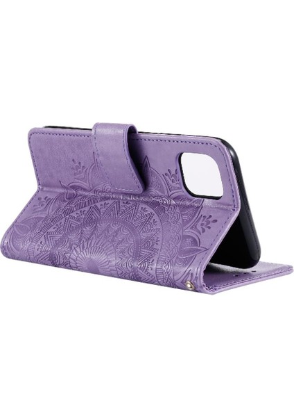 Xiaomi Redmi 13 4g Totem Kabartma Pu Deri Kickstand Için Flip Case (Yurt Dışından)