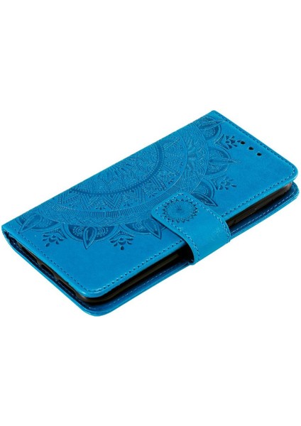 Xiaomi Redmi 13 4g Totem Kabartma Pu Deri Kickstand Için Flip Case (Yurt Dışından)