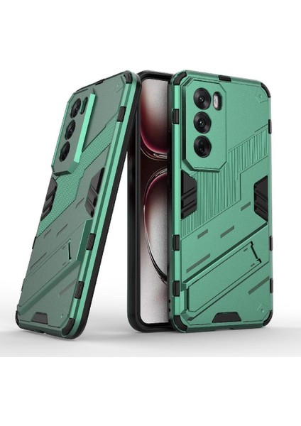 Oppo Oppo 12 Pro 5g Için Kickstand Koruyucu Kapak Sağlam Askeri (Yurt Dışından)