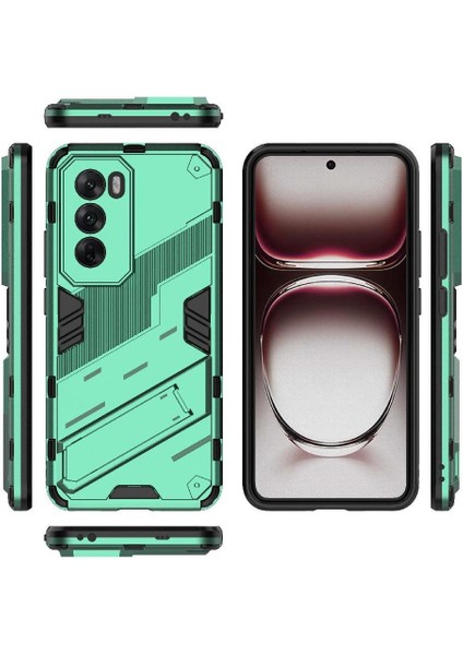 Oppo Oppo 12 Pro 5g Için Kickstand Koruyucu Kapak Sağlam Askeri (Yurt Dışından) fiyatları