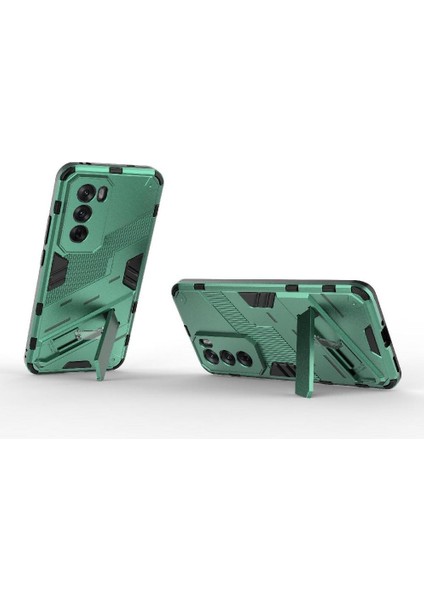 Oppo Oppo 12 Pro 5g Için Kickstand Koruyucu Kapak Sağlam Askeri (Yurt Dışından) modelleri