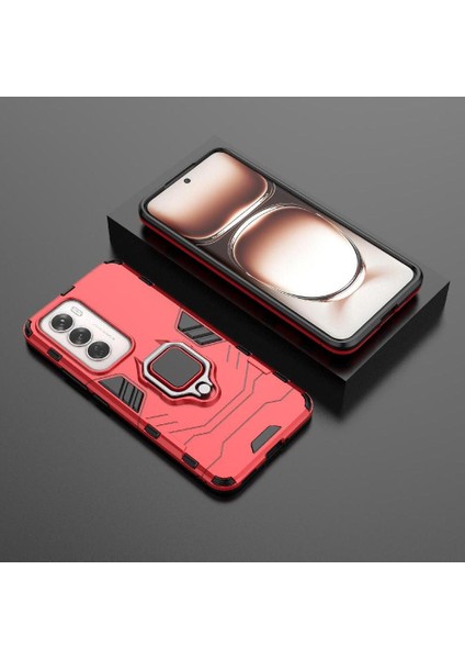 Oppo Oppo 12 5g Için Kılıf Kickstand Askeri Damla Koruma Darbeye (Yurt Dışından) modelleri
