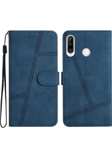 Huawei Y6P Kart Yuvaları Tutucu Manyetik Tam Koruma Flip Case (Yurt Dışından)