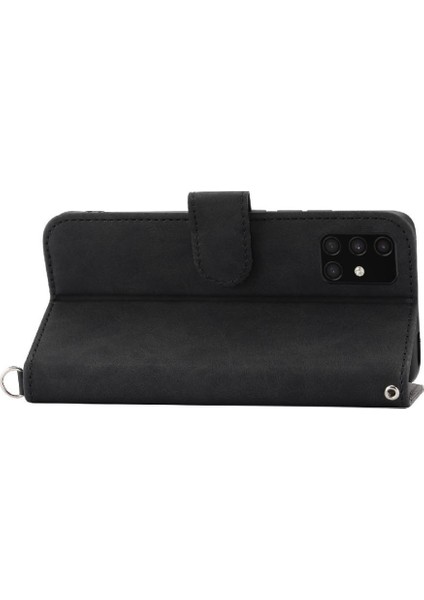 Samsung Galaxy A51 4g Bileklik Kabartmalı Çoklu Kredi Için Flip Case (Yurt Dışından) indirimleri