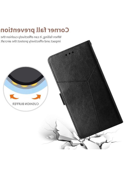 Realme C65 4g Flip Kapak Kitap Katlanır Kickstand Için Flip Case-Dayanıklı Tpu (Yurt Dışından)