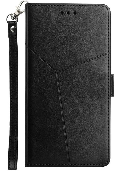 Realme C65 4g Flip Kapak Kitap Katlanır Kickstand Için Flip Case-Dayanıklı Tpu (Yurt Dışından)