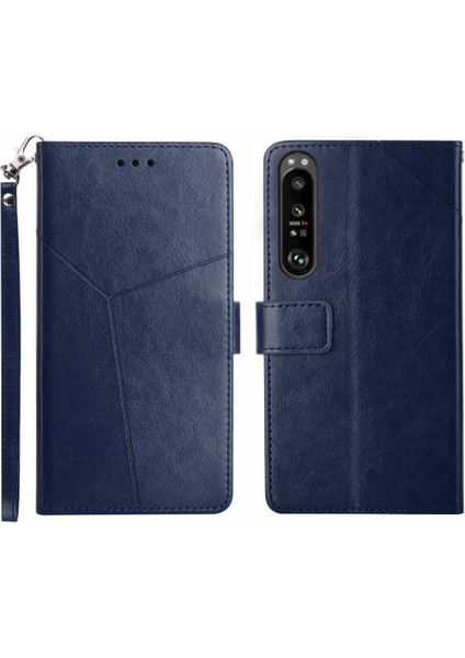Sony Xperia 1 Vı Için Flip Case Deri Cüzdan Darbeye Tpu Kabuk Çevirme (Yurt Dışından)