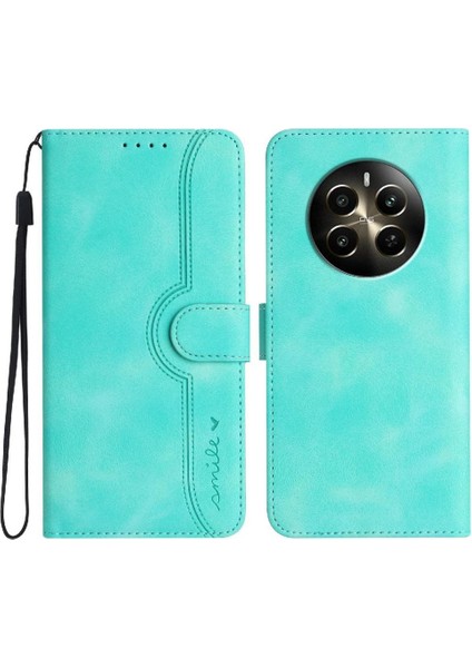 Realme 12 Pro Kılıf Cüzdan Dahili Mıknatıs Kapak Premium Pu ile Uyumlu (Yurt Dışından)