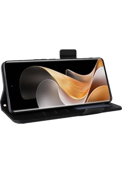 Vivo S19 Pro 5g Için Flip Case Cüzdan Kart Yuvaları Tutucu Yan Toka Pu (Yurt Dışından)