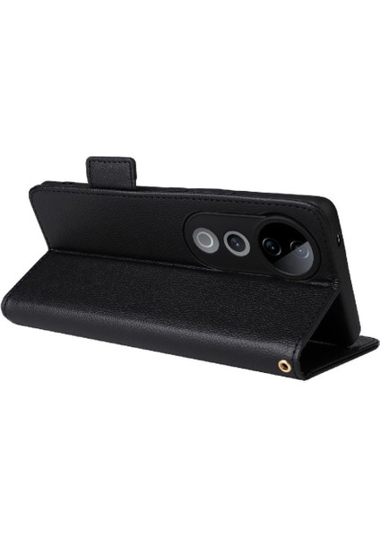 Vivo S19 Pro 5g Için Flip Case Cüzdan Kart Yuvaları Tutucu Yan Toka Pu (Yurt Dışından)